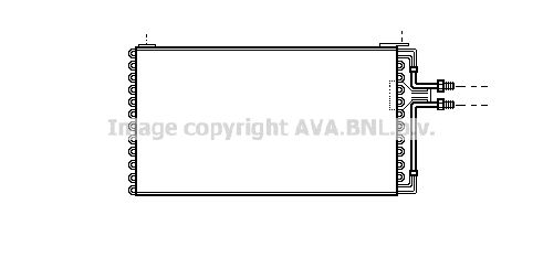 AVA QUALITY COOLING Lauhdutin, ilmastointilaite ST5029